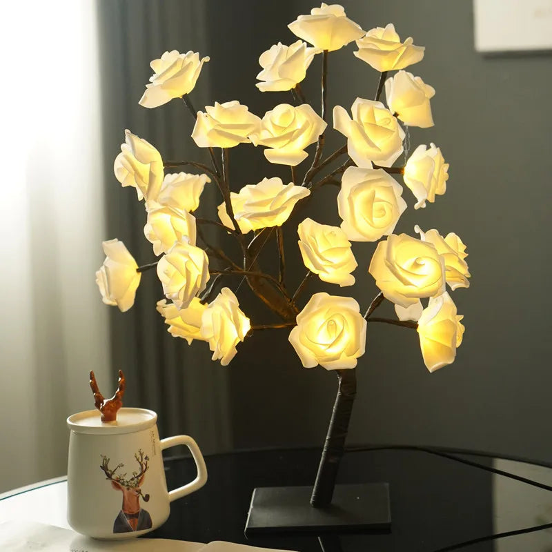 Roselia™ – Lampe Fleur Enchantée