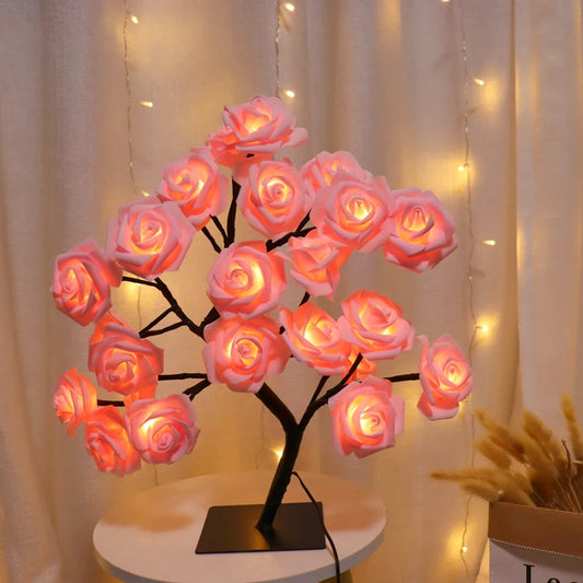 Roselia™ – Lampe Fleur Enchantée