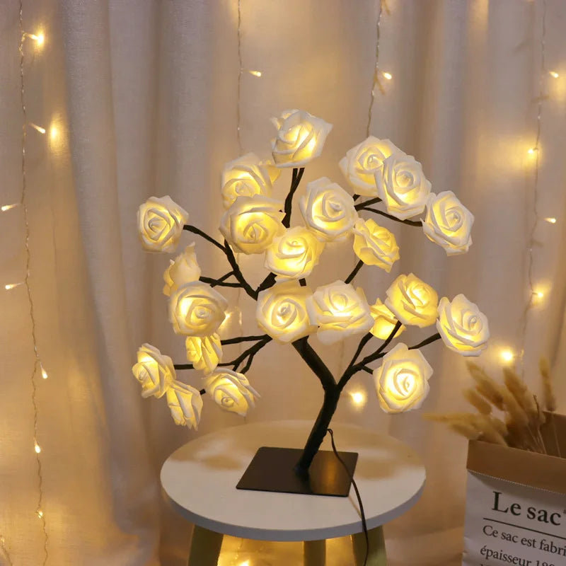 Roselia™ – Lampe Fleur Enchantée